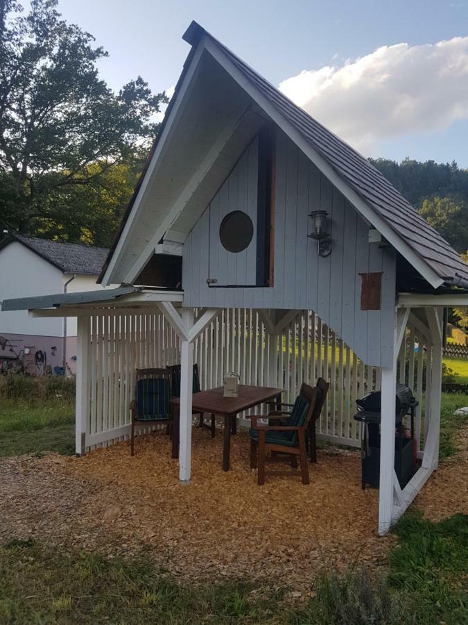 Raeuberhoehle Deuselbach Buitenkant foto